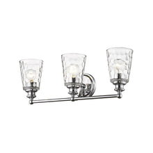 Load image into Gallery viewer, Mae 3-Light Chrome Vanity - Pearl Silver