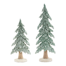 Load image into Gallery viewer, Poly Tabletop Sculpture (Set of 2) - Green / White