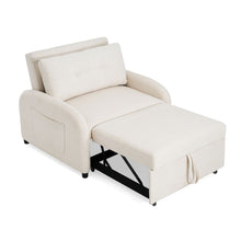 Load image into Gallery viewer, 3 In 1 Convertible Sleeper Sofa Bed For Living Room