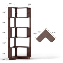 Load image into Gallery viewer, L-Shaped Corner Bookshelf