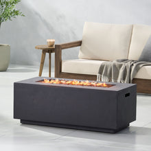 Load image into Gallery viewer, Contemporary Outdoor 40,000 Btu Propane Fire Pit