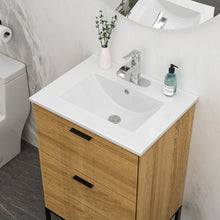 Load image into Gallery viewer, Premium Rectangular Vanity Top With Single Faucet Hole And Overflow