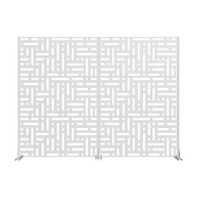 Load image into Gallery viewer, Three Panel Screen Room Divider (720040) - White