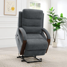 Load image into Gallery viewer, Kayla - Power Recliner With Lift & Heating & Massage (Zero Gravity) - Gray