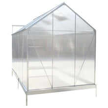 Load image into Gallery viewer, Polycarbonate house, Heavy Duty Outdoor Aluminum Walk-In House Kit With Rain Gutter, Vent And Door For Backyard Garden