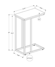 Load image into Gallery viewer, Accent Table, C - Shaped, Space-Saving Functionality