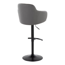 Load image into Gallery viewer, Boyne - Contemporary Adjustable Barstool With Swivel With Rounded T Footrest (Set of 2)