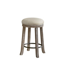 Load image into Gallery viewer, Swivel Counter Stool - Cream / Reclaimed Gray