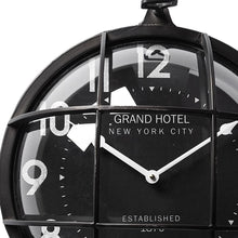 Load image into Gallery viewer, Analog Round Wall Clock (731517) - Black