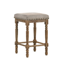 Load image into Gallery viewer, Farsiris - Weathered Counter Height Stool (Set 2) - Beige