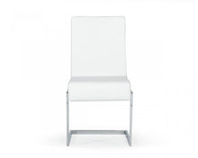 Load image into Gallery viewer, Modern Dining Chairs (Set of 2) - White / Silver