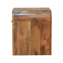 Load image into Gallery viewer, 16" Solid Wood One Drawer Nightstand - Brown