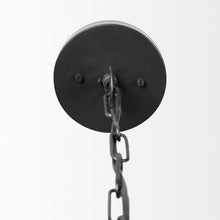 Load image into Gallery viewer, Lantern Metal Dimmable Ceiling Light With Black Shades - Black
