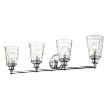 Load image into Gallery viewer, Mae 4-Light Chrome Vanity - Pearl Silver