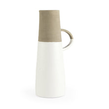 Load image into Gallery viewer, Decorative Jug Tabletop Sculpture - White / Natural