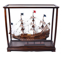 Load image into Gallery viewer, 13" Glass Standard Display Stand - Dark Brown