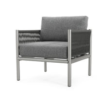 Load image into Gallery viewer, Hargrove - Club Chair - Silver / Gray