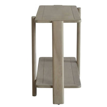 Load image into Gallery viewer, 54" Solid Wood Distressed Console Table With Shelf - Natural