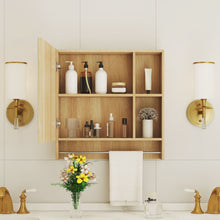 Load image into Gallery viewer, Bathroom Mirror Medicine Cabinet Wall Mounted With Shelves