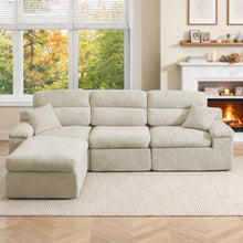 Load image into Gallery viewer, Corner Chaise Sofa With High Backrest