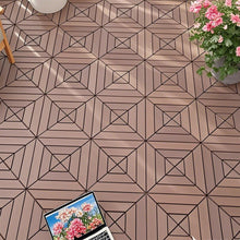 Load image into Gallery viewer, Durable Plastic Interlocking Deck Tiles, Waterproof Outdoor And Indoor Use