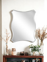 Load image into Gallery viewer, 32" Novelty Glass Framed Accent Mirror - Silver