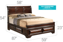 Load image into Gallery viewer, LaVita - Storage Bed