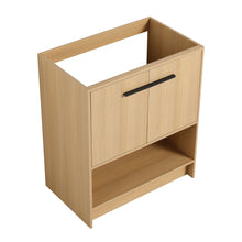 Load image into Gallery viewer, Modern Freestanding Bathroom Vanity With 2 Doors