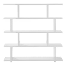 Load image into Gallery viewer, Five Tier Bookcase (517714) - White