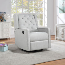 Load image into Gallery viewer, Milah - Gliding Swivel Recliner Tufted
