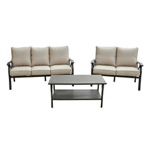 Load image into Gallery viewer, Patio Furniture Set With Coffee Table And Cushions For Backyard