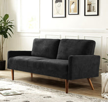 Load image into Gallery viewer, Sofa, European Style With Sleek Design, Modern & Vintage Flair, Upholstered 3 Seater Couch
