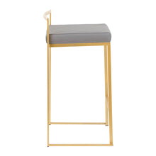 Load image into Gallery viewer, Fuji - Contemporary / Glam Design Counter Stool (Set of 2)