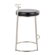 Load image into Gallery viewer, Fuji - Round, Contemporary Fixed Height Counter Stool (Set of 2)