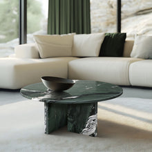 Load image into Gallery viewer, Luxury Coffee Table With Unique Veining, Unique Stone Design