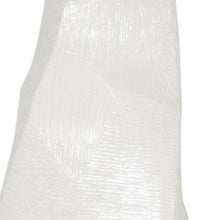Load image into Gallery viewer, Faceted Geometric Tapered Floor Vase (576738) - White
