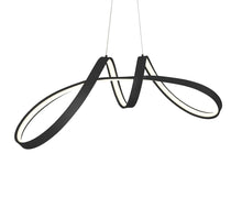 Load image into Gallery viewer, LED Dimmable Smart Enabled Metal Chandelier - Black