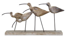 Load image into Gallery viewer, Coastal Plover Birds Tabletop Sculpture - Natural / Sand