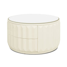 Load image into Gallery viewer, Facino - Round Storage Coffee Table - White Birch