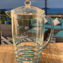 Load image into Gallery viewer, Swirl Unbreakable Plastic Water Pitcher With Lid And Spout
