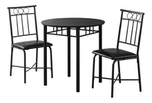 Load image into Gallery viewer, 3 Pieces Dining Table Set, Small, Round, Contemporary & Modern