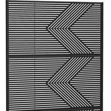 Load image into Gallery viewer, Three Panel Screen Room Divider (720134) - Black