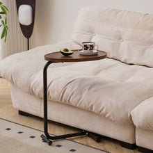 Load image into Gallery viewer, C-Shaped Side Table, Small Sofa Table For Cough, Bedroom