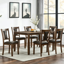 Load image into Gallery viewer, Modern Dining Table Set With Upholstered Chairs