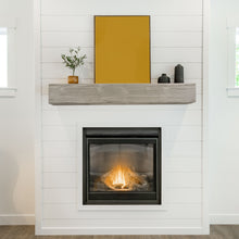 Load image into Gallery viewer, Rustic Wood Fireplace Mantel, Wall-Mounted & Floating Shelf For Home Decor