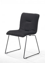 Load image into Gallery viewer, Modern Upholstered Fabric Dining Side Chairs (Set of 2) - Gray