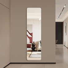 Load image into Gallery viewer, Square Frameless Full Length Hanging Mirror - Clear