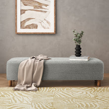 Load image into Gallery viewer, Contemporary Ottoman With Foam Cushion And Durable Upholstery