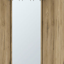 Load image into Gallery viewer, Wood Corner Bar Cabinet - Natural