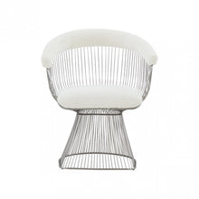 Load image into Gallery viewer, Fabric Steel Windsor Back Dining Side Chair - White